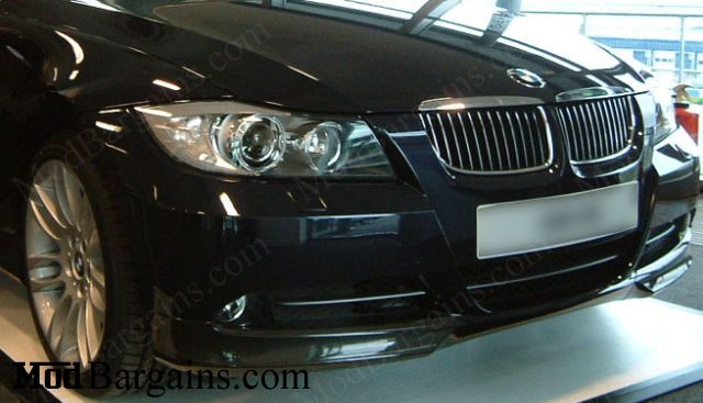 Full Carbon Fiber M-tech Style Front Splitters Installed Full Carbon Fiber M-tech Style Front Splitters Installed