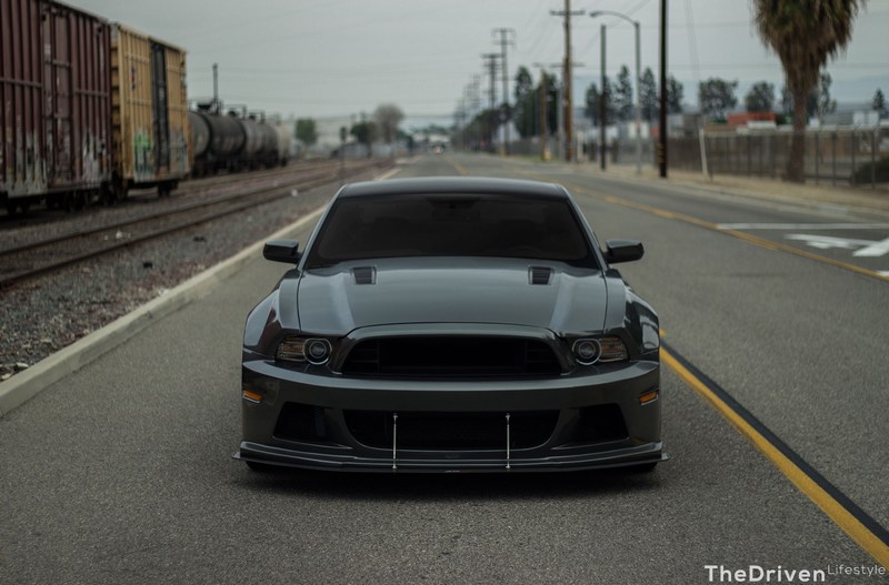 APR Ford Mustang 5.0 GT Front hood bumper APR Ford Mustang 5.0 GT Grey modbargains