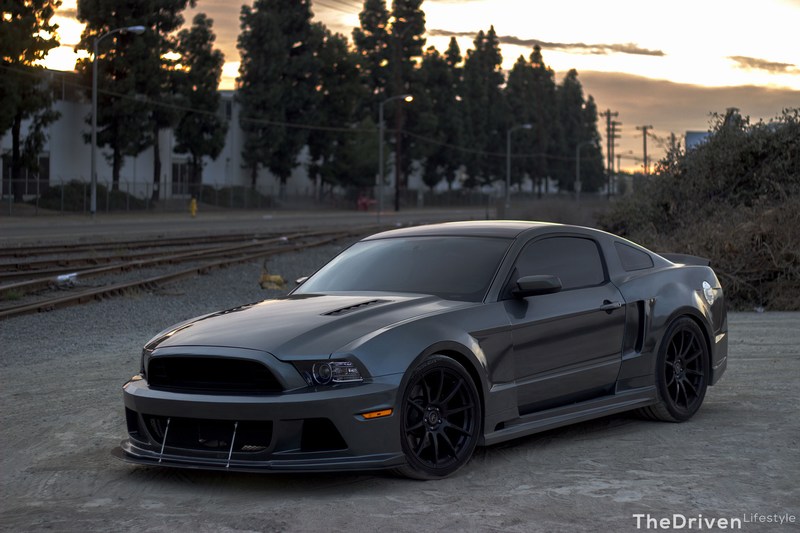 APR Ford Mustang 5.0 GT front side APR Ford Mustang 5.0 GT Grey modbargains