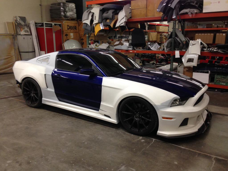 APR Ford Mustang 5.0 GT Waiting For Paint APR Ford Mustang 5.0 GT red modbargains