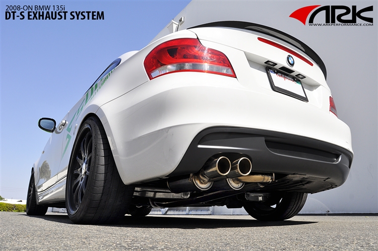Ark Dt S Cat Back Exhaust For 2008 12 Bmw 135i E82