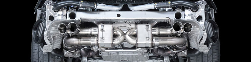AWE Tuning Performance Exhaust for 991-Rear Shot
