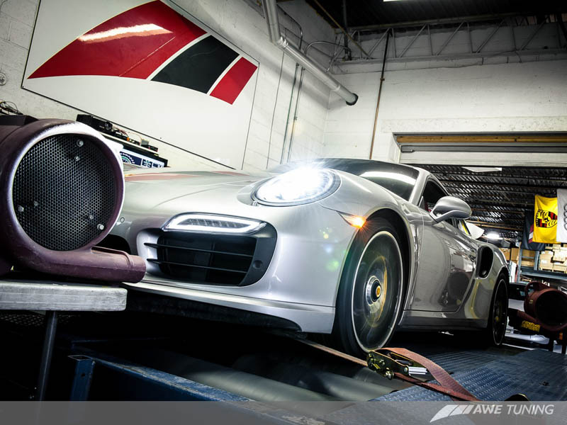 Porsche AWE Tuning Exhaust Dyno Testing Porsche AWE Tuning Exhaust Dyno Testing