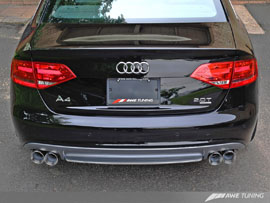 AWE Tuning Cat-Back Exhaust System B8 A4 @ ModBargains.com AWE Tuning Cat-Back Exhaust System B8 A4 @ ModBargains.com