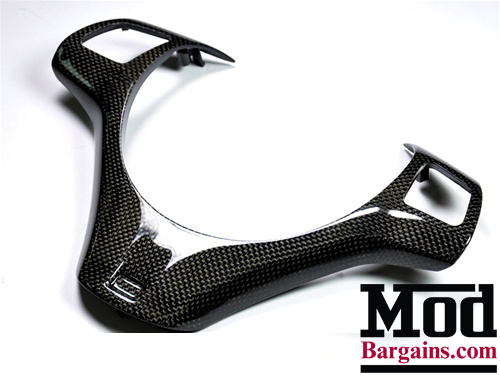 Carbon Fiber Steering Wheel Trim for BMW 1M & M3 E82 E90 E91 E92 E93 With Sport Steering Wheel BM-0188 Carbon Fiber Steering Wheel Trim for BMW 1M & M3 E82 E90 E91 E92 E93 With Sport Steering Wheel BM-0188