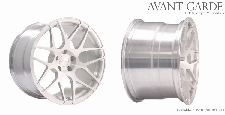 Avant Garde F310 Wheels Brushed Avant Garde F310 Wheels Brushed