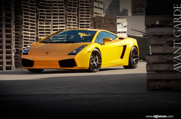 Avant Garde F310 Wheels Lamborghini Gallardo Driver's Side Avant Garde F310 Wheels Lamborghini Gallardo Driver's Side