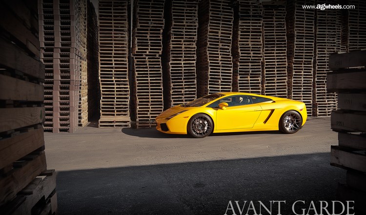 Avant Garde F310 Wheels Lamborghini Gallardo Driver's Side Avant Garde F310 Wheels Lamborghini Gallardo Driver's Side