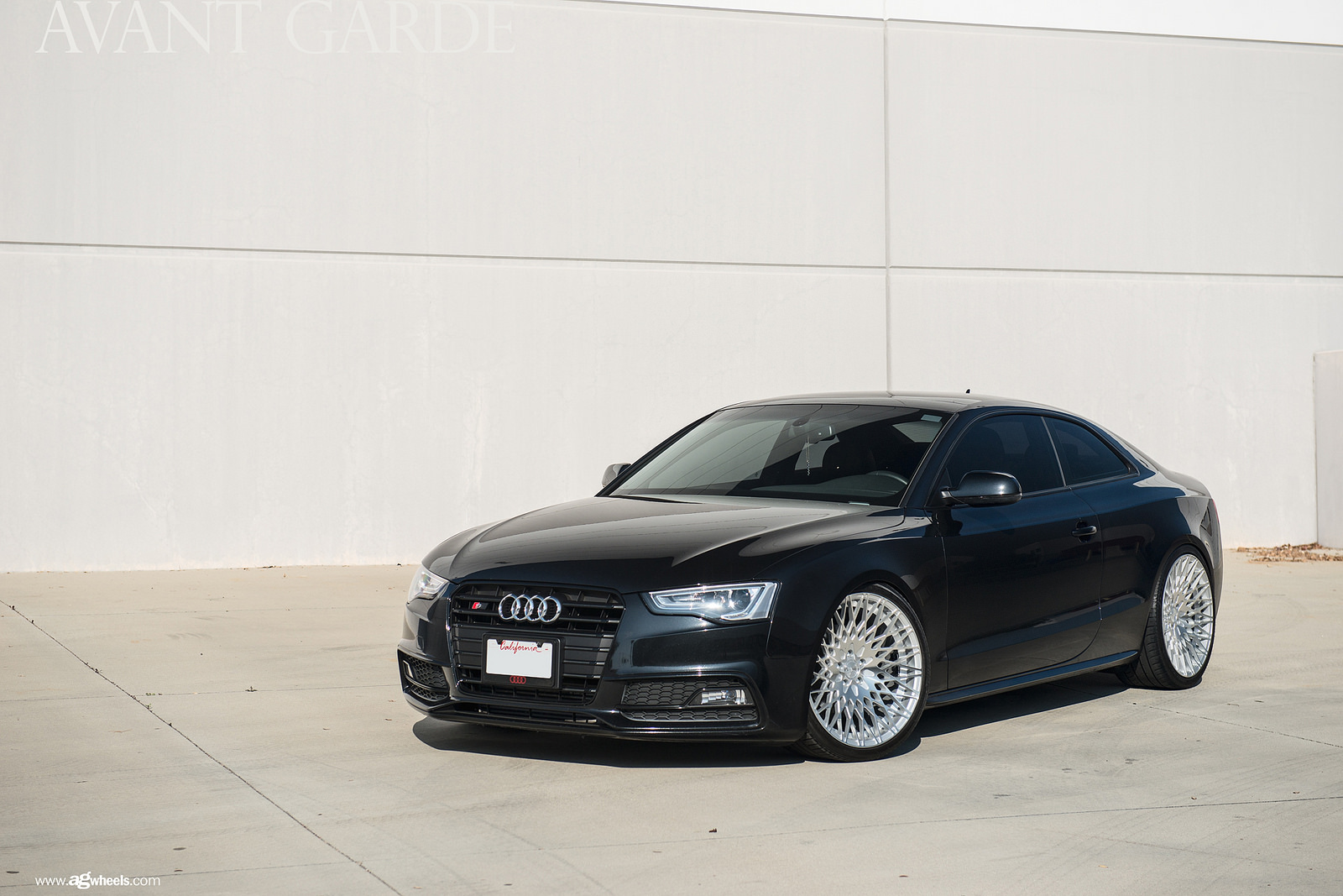 Avant Garde M540 20x10 et+25 Machine Silver on Audi A5 Avant Garde M540 20x10 et+25 Machine Silver on Audi A5