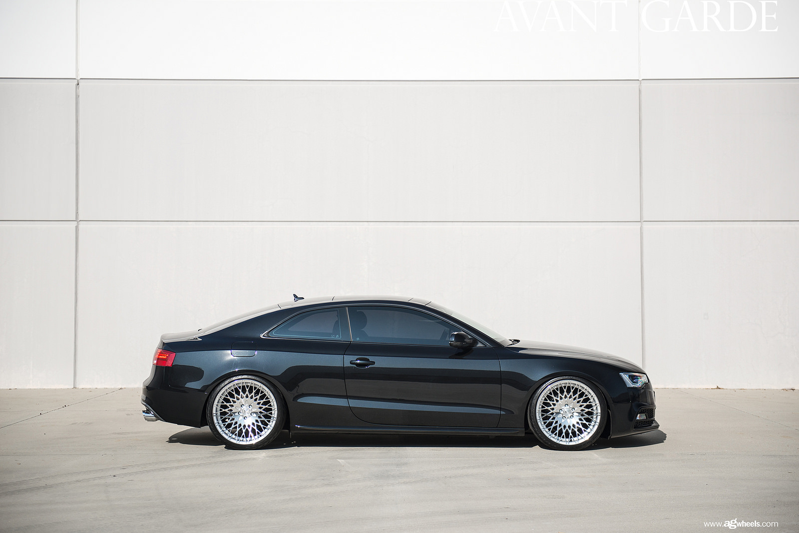 Avant Garde M540 20x10 et+25 Machine Silver on Audi A5 Avant Garde M540 20x10 et+25 Machine Silver on Audi A5