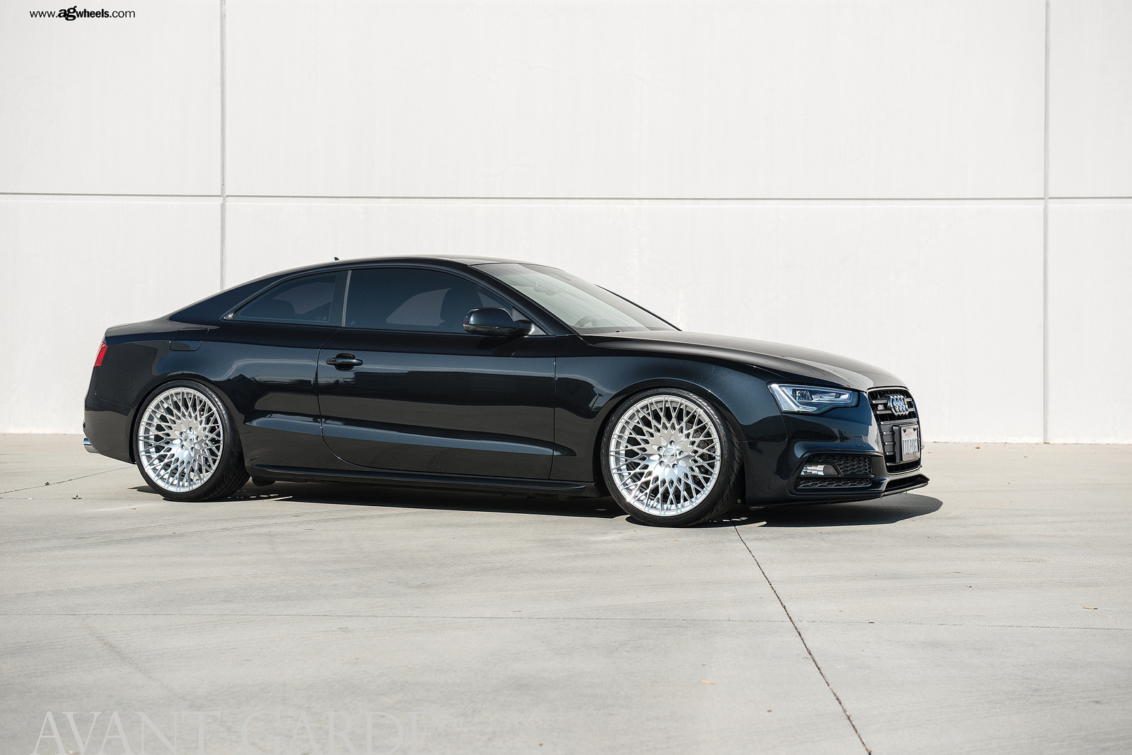Avant Garde M540 20x10 et+25 Machine Silver on Audi A5 Avant Garde M540 20x10 et+25 Machine Silver on Audi A5