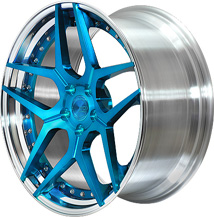 BC Racing Wheels HC 53S Sapphire Blue