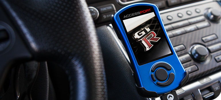 Cobb Tuning AccessPORT Nissan R35 Skyline GT-R Blue Case Cobb Tuning AccessPORT Nissan R35 Skyline GT-R Blue Case