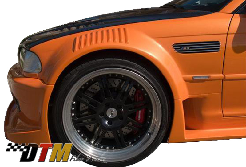 DTM Fiber Werkz BMW E46 2-Door Widebody Kit View 5 DTM Fiber Werkz BMW E46 2-Door Widebody Kit View 5