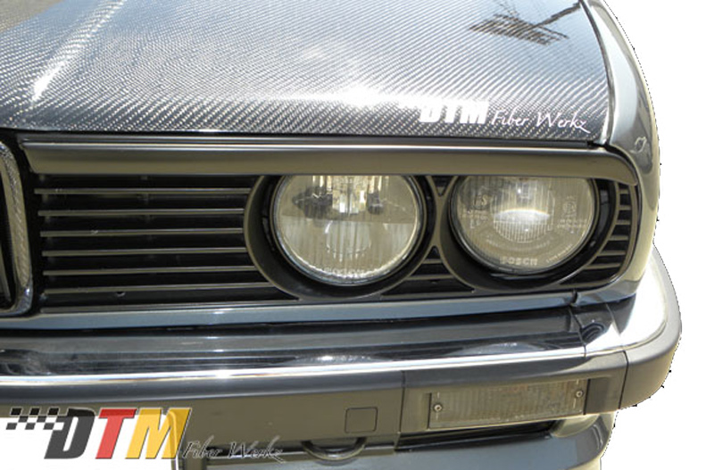 DTM Fiber Werkz BMW E30 Eyebrows in FRP DTM Fiber Werkz BMW E30 Eyebrows in FRP