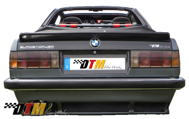 DTM Fiber Werkz BMW E30 DTM Style Rear Apron 1 DTM Fiber Werkz BMW E30 DTM Style Rear Apron 1
