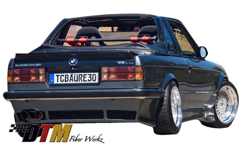 DTM Fiber Werkz BMW E30 DTM Style Rear Apron 3 DTM Fiber Werkz BMW E30 DTM Style Rear Apron 3