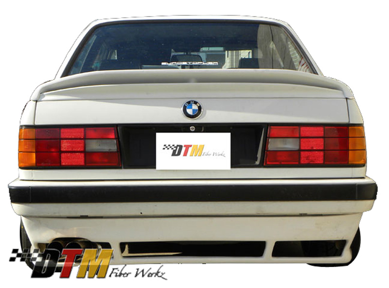DTM Fiber Werkz BMW E30 DTM Style Rear Apron For USDM E30s View 1