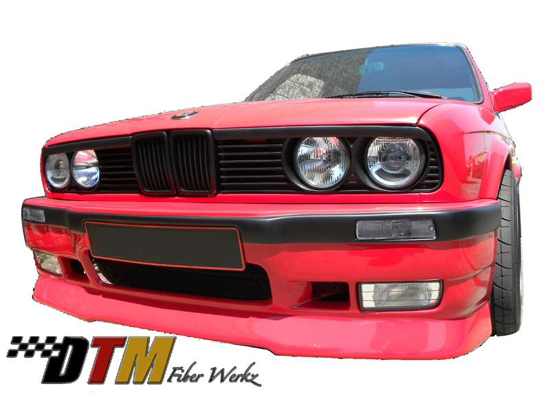 DTM Fiber Werkz E30 E36 M3-Style Front Bumper 4 DTM Fiber Werkz E30 E36 M3-Style Front Bumper 4