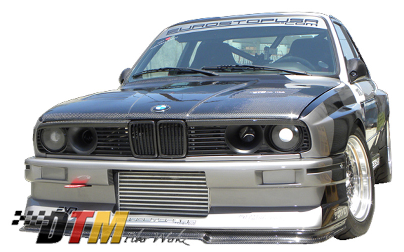 DTM Fiber Werkz BMW E30 EVO R Front Lip View 2 DTM Fiber Werkz BMW E30 EVO R Front Lip View 2