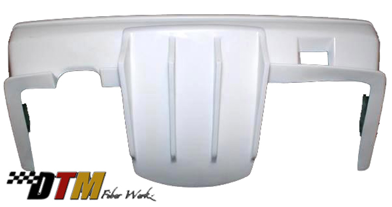 DTM Fiber Werkz BMW E30 GTR Rear Bumper Unmounted View 2 DTM