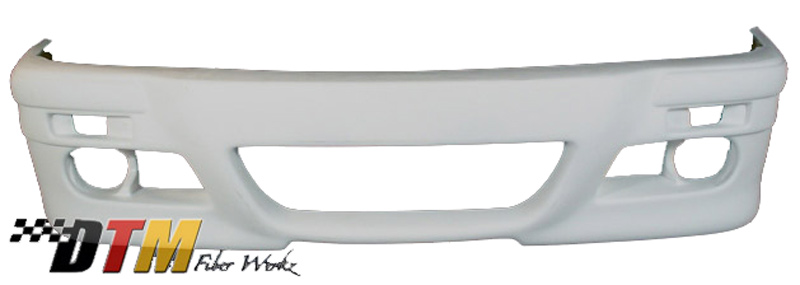 DTM Fiber Werkz BMW E30 RG E46 Style Front Bumper Unmounted DTM Fiber Werkz BMW E30 RG E46 Style Front Bumper Unmounted