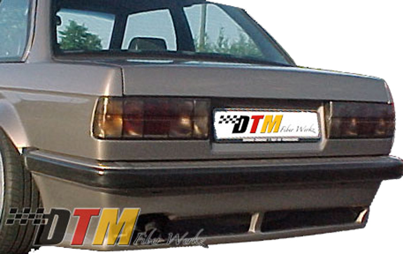 DTM Fiber Werkz BMW E30 RG Infinity Style Rear Apron View 1 DTM Fiber Werkz BMW E30 RG Infinity Style Rear Apron View 1