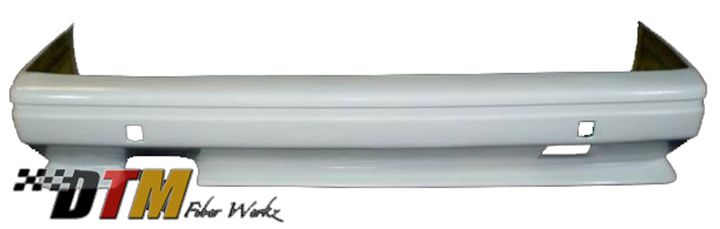 DTM Fiber Werkz BMW E30 M3 Evo Style Rear Bumper View 2 DTM Fiber Werkz BMW E30 M3 Evo Style Rear Bumper View 2