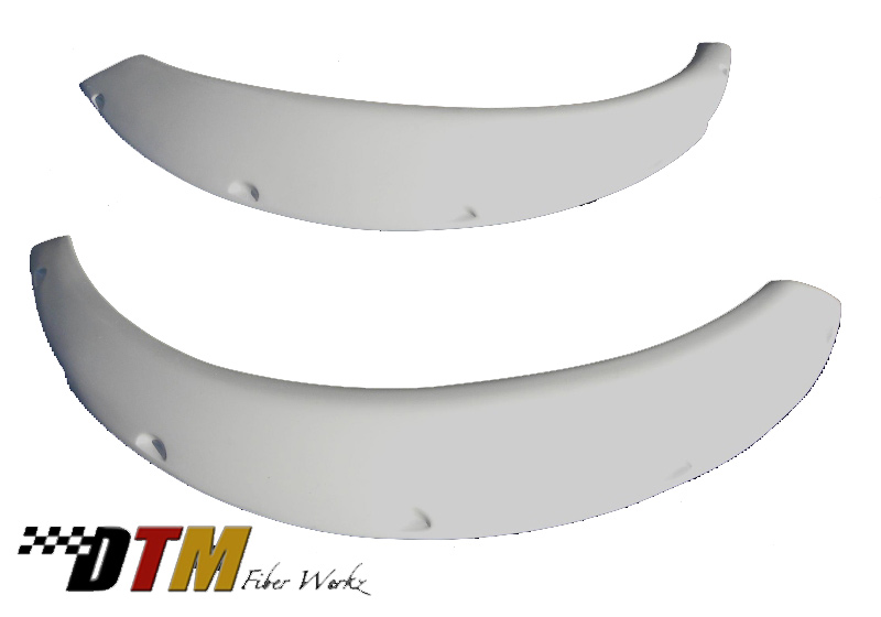 DTM Fiber Werkz BMW E30 Rivet On Fender Flares Unmounted 3 DTM Fiber Werkz BMW E30 Rivet On Fender Flares Unmounted 3