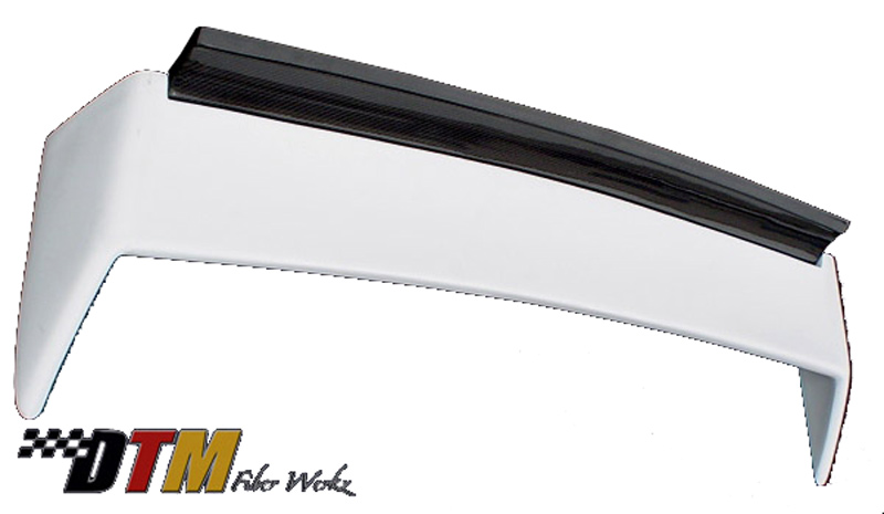 DTM Fiber Werkz BMW E30 M3 EVO DTM Spoiler FRP Base CFRP Super Long Gurney Flap DTM Fiber Werkz BMW E30 M3 EVO DTM Spoiler FRP Base CFRP Super Long Gurney Flap