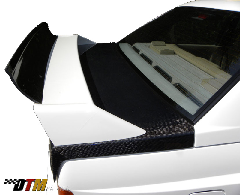 DTM Fiber Werkz BMW E30 EVO DTM Spoiler FRP Base CFRP Super Long Gurney Flap 2 DTM Fiber Werkz BMW E30 EVO DTM Spoiler FRP Base CFRP Super Long Gurney Flap 2