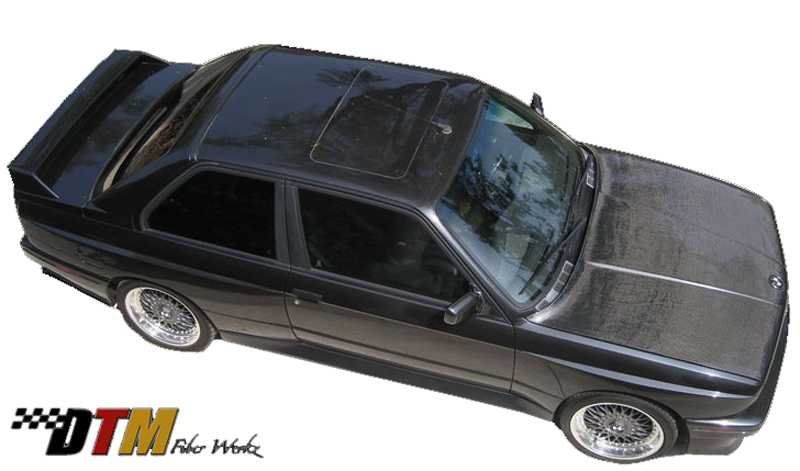 DTM Fiber Werkz OEM Style Hood in CFRP View 3 DTM Fiber Werkz OEM Style Hood in CFRP View 3