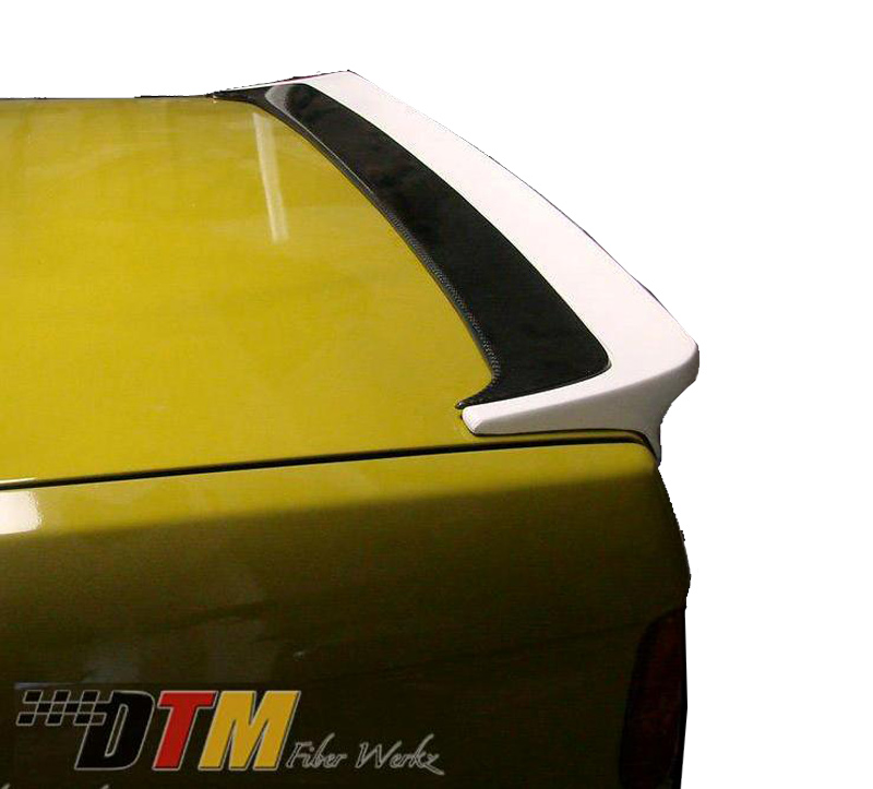DTM Fiber Werkz E30 Mtech I style Spoiler Mounted 2 DTM Fiber Werkz E30 Mtech I style Spoiler Mounted 2
