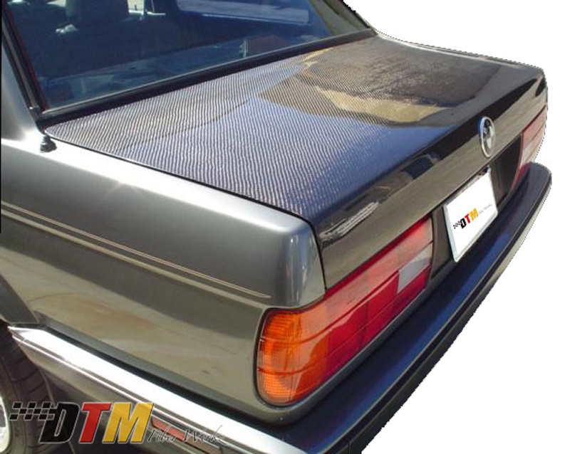 DTM Fiber Werkz BMW E30 Carbon Fiber Trunk View 3 DTM Fiber Werkz BMW E30 Carbon Fiber Trunk View 3