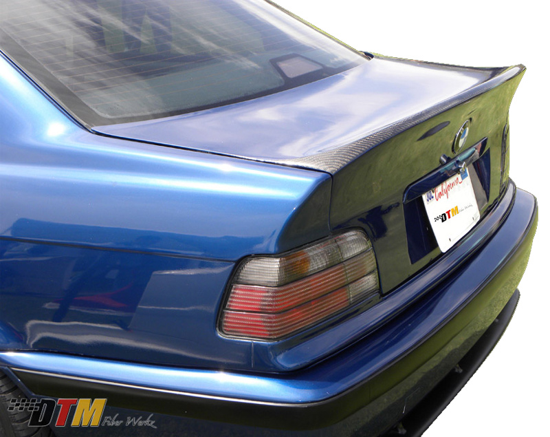 DTM Fiber Werkz BMW E36 CSL Trunk Lid View 2 DTM Fiber Werkz BMW E36 CSL Trunk Lid View 2