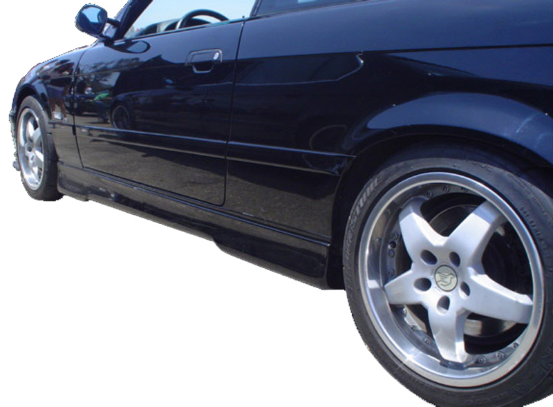 DTM Fiber Werkz BMW E36 HM Style Side Skirts FRP View 3 DTM Fiber Werkz BMW E36 HM Style Side Skirts FRP View 3