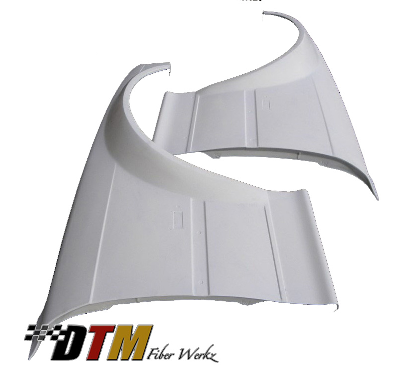 DTM Fiber Werkz BMW E36 GTR-S Widebody Front Fenders View 1 DTM Fiber Werkz BMW E36 GTR-S Widebody Front Fenders View 1