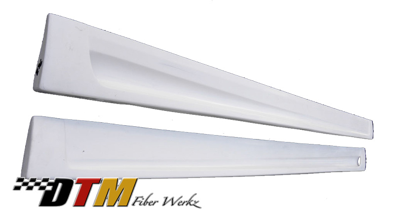 DTM Fiber Werkz BMW E36 GTR-S Style Side Skirts View 2 DTM Fiber Werkz BMW E36 GTR-S Style Side Skirts View 2