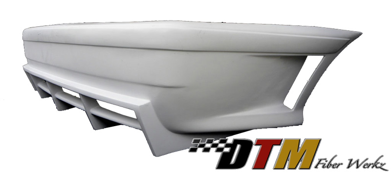 DTM Fiber Werkz BMW E36 GTR-S Style Rear Bumper With Diffuser 1 DTM Fiber Werkz BMW E36 GTR-S Style Rear Bumper With Diffuser 1