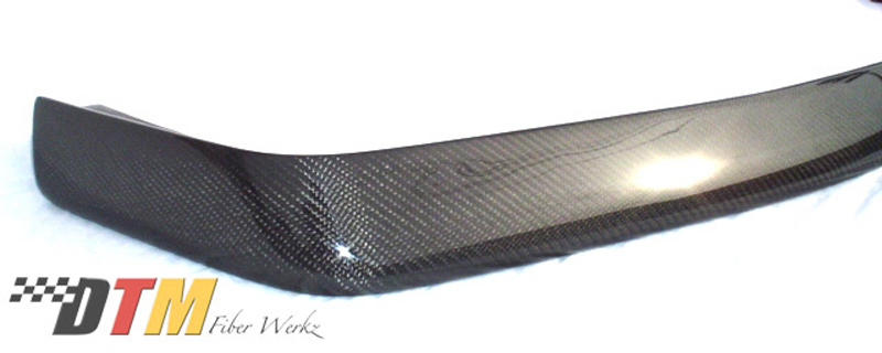 DTM Fiber Werkz BMW E30 DTM Style Front Lip View 4 DTM Fiber Werkz BMW E30 DTM Style Front Lip View 4