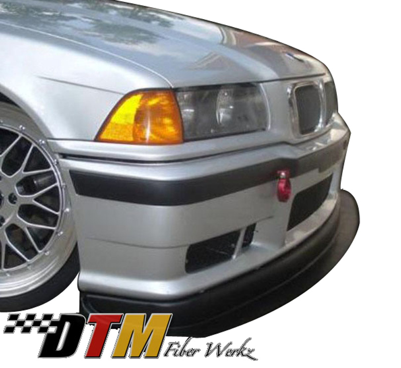 DTM Fiber Werkz BMW E36 M3 Race Front Lip with Undertray View 4 DTM Fiber Werkz BMW E36 M3 Race Front Lip with Undertray View 4
