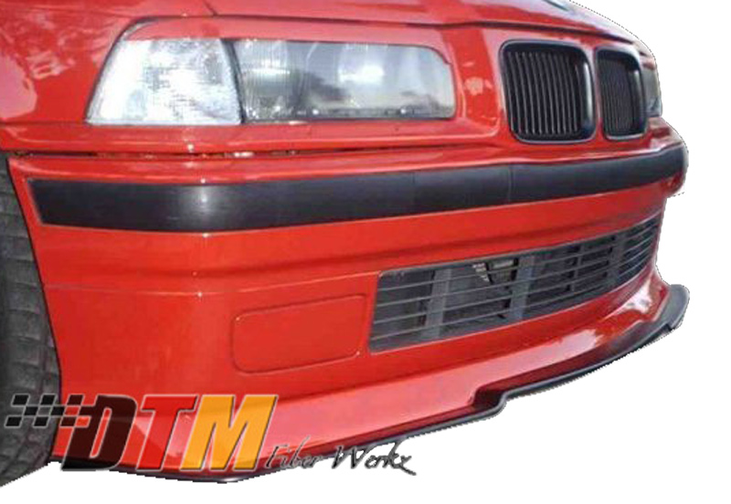 DTM Fiber Werkz BMW E36 RG Style Front Cup Lip Mounted 2 DTM Fiber Werkz BMW E36 RG Style Front Cup Lip Mounted 2