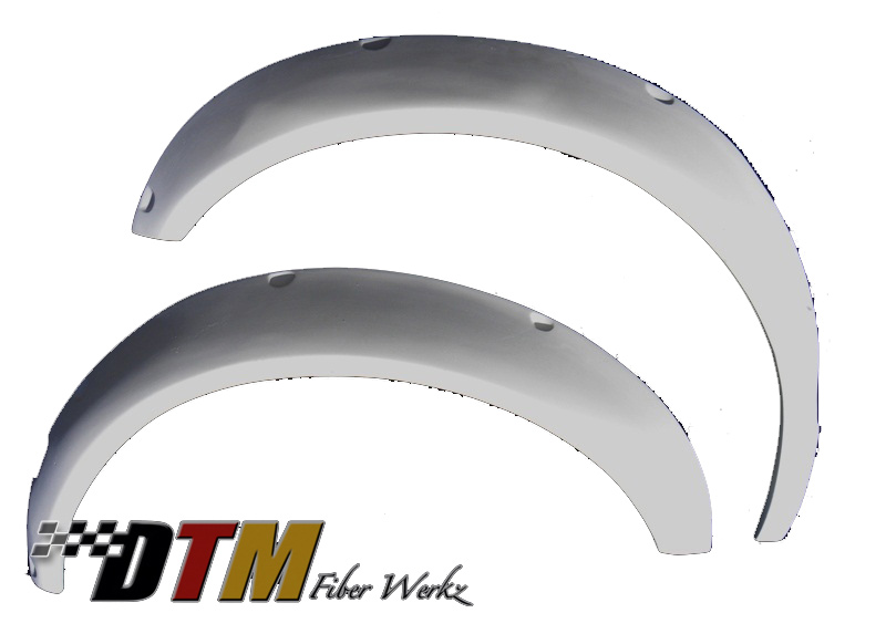 DTM Fiber Werkz BMW E36 Rivet On Fender Flares FRP View 2 DTM Fiber Werkz BMW E36 Rivet On Fender Flares FRP View 2