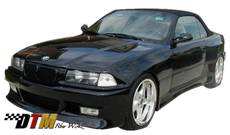 DTM Fiber Werkz BMW E36 Z-Max Widebody Kit Mounted View 1 DTM Fiber Werkz BMW E36 Z-Max Widebody Kit Mounted View 1