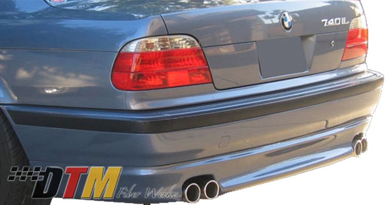 DTM Fiber Werkz BMW E38 ACS Style Rear Apron View 1 DTM Fiber Werkz BMW E38 ACS Style Rear Apron View 1
