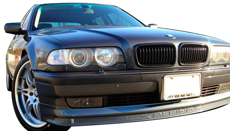 DTM Fiber Werkz BMW E38 7-Series AP Style Front Lip View 5 DTM Fiber Werkz BMW E38 7-Series AP Style Front Lip View 5