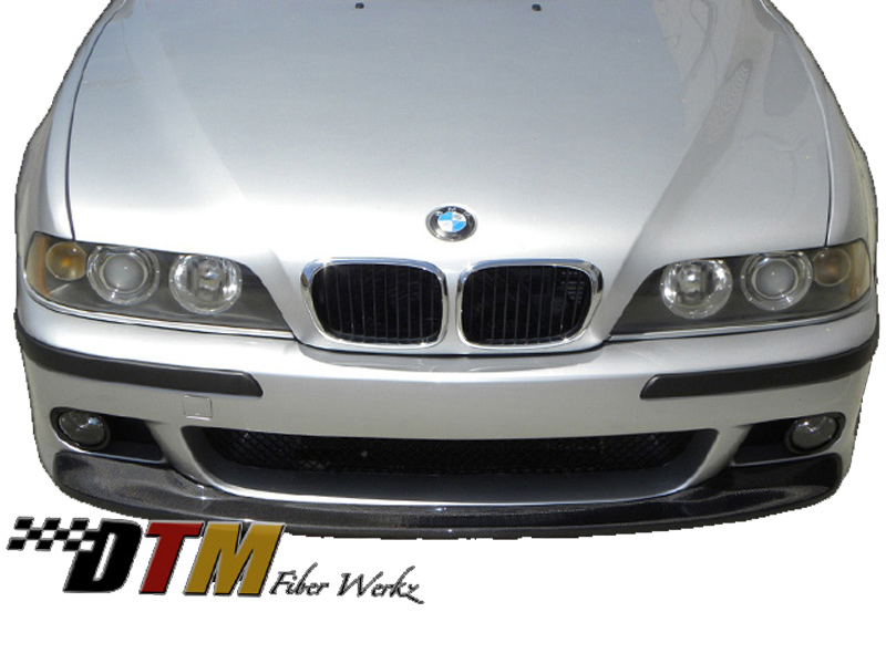 DTM Fiber Werkz BMW E39 5-Series CSL Style Front Lip CFRP Mounted 2 DTM Fiber Werkz BMW E39 5-Series CSL Style Front Lip CFRP Mounted 2