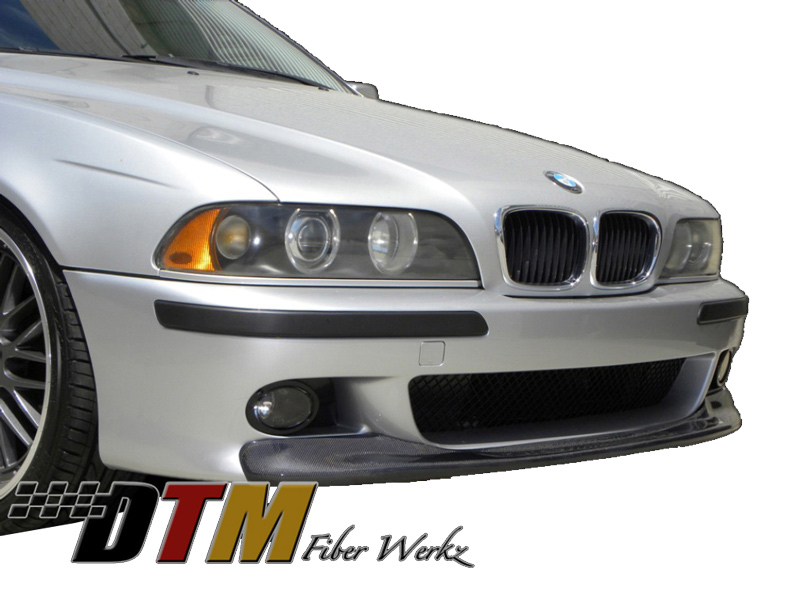 DTM Fiber Werkz BMW E39 5-Series CSL Style Front Lip CFRP Mounted 3 DTM Fiber Werkz BMW E39 5-Series CSL Style Front Lip CFRP Mounted 3