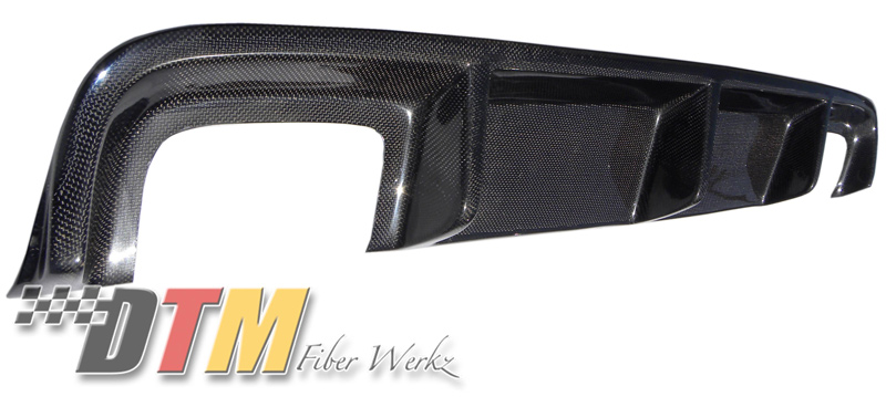 DTM Fiber Werkz BMW E39 5-Series DTM Style Rear Diffuser Dual Exhaust Unmounted in Carbon Fiber 2 DTM Fiber Werkz BMW E39 5-Series DTM Style Rear Diffuser Dual Exhaust Unmounted in Carbon Fiber 2