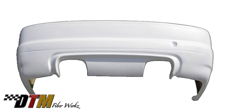 DTM Fiber Werkz BMW E46 CSL Style Rear Bumper View 1 DTM Fiber Werkz BMW E46 CSL Style Rear Bumper View 1
